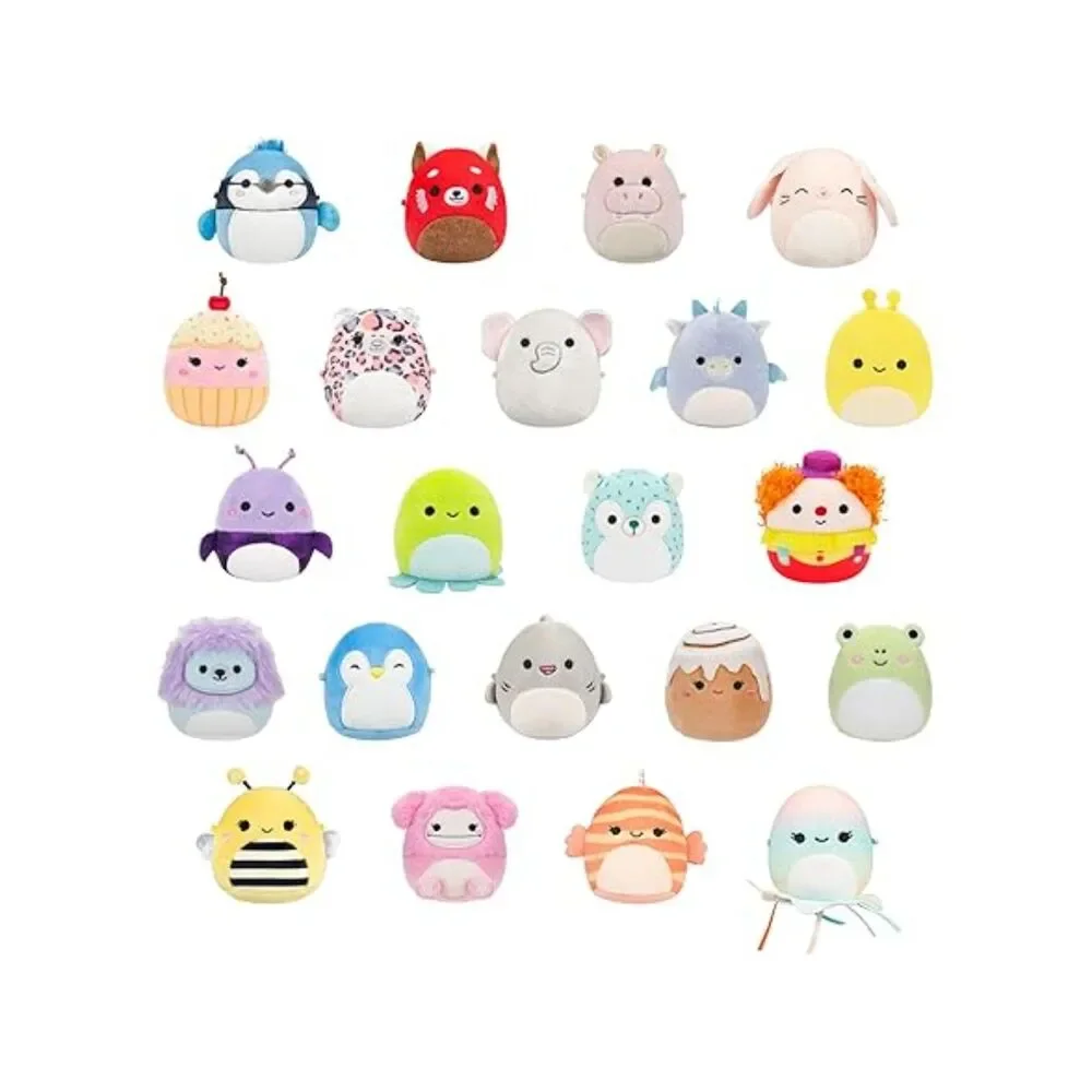 Squishmallows Original Micromallows Ferris Wheel Display Set - Includes 22 Micro